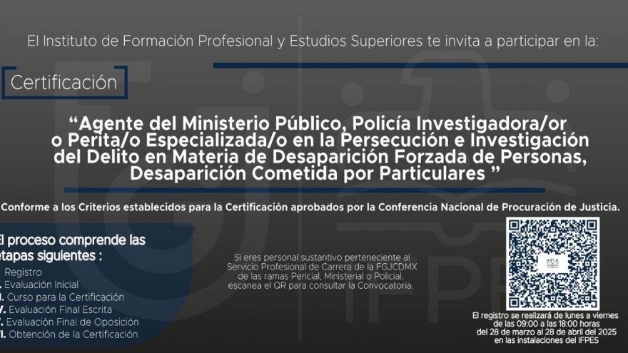 Certificación Desaparición Forzada de Personas, Desaparición Cometida por Particulares